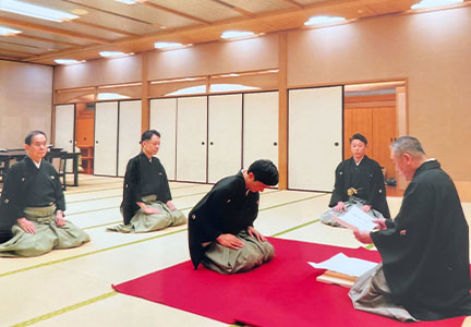 荻江節御名取式
