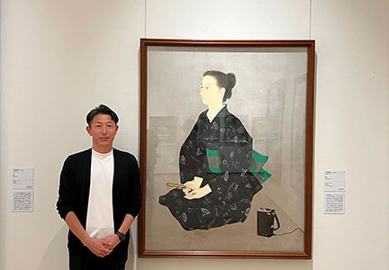 小倉遊亀展訪問
